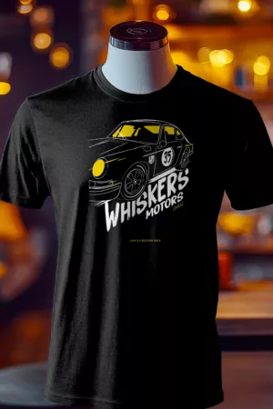 T-shirt Unisexe : WHISKERS MOTORS 1 an