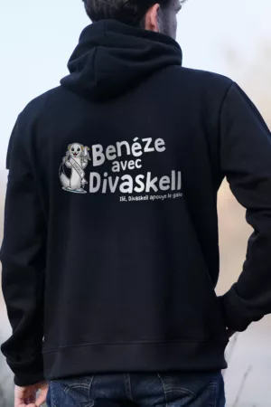 Sweat à capuche Unisexe : Divaskell Breizh