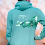 Esox hoodie vert